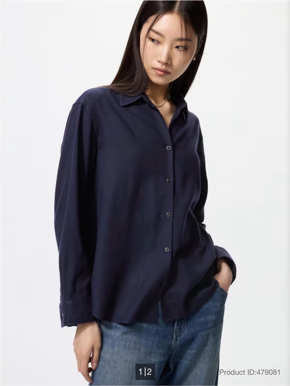 Uniqlo Flannel Button-Down